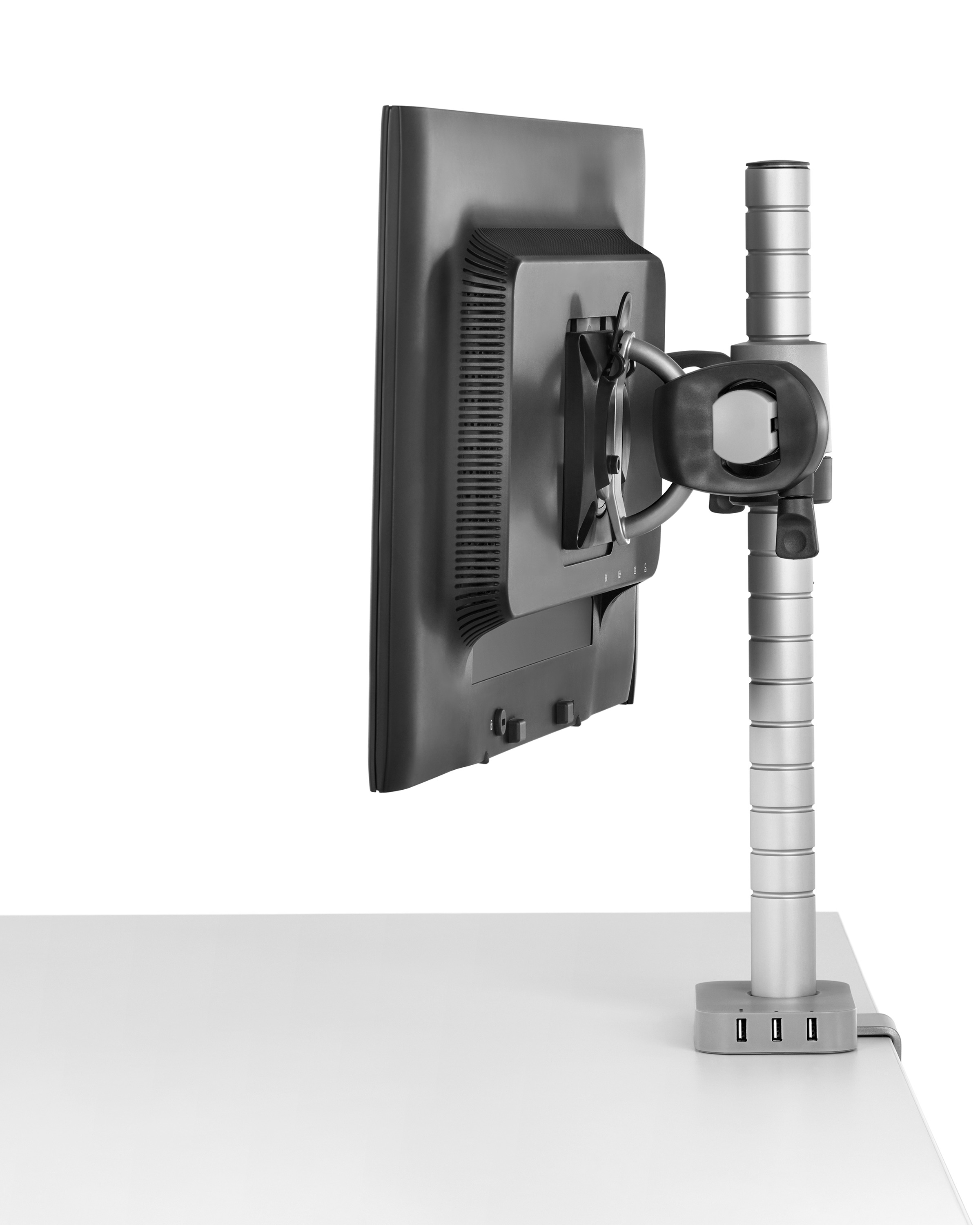 办公辅件|显示器支架|办公火狐官方网站|火狐HUOHU（中国）火狐官方网站|Wishbone 台面显示屏（立柱）支架